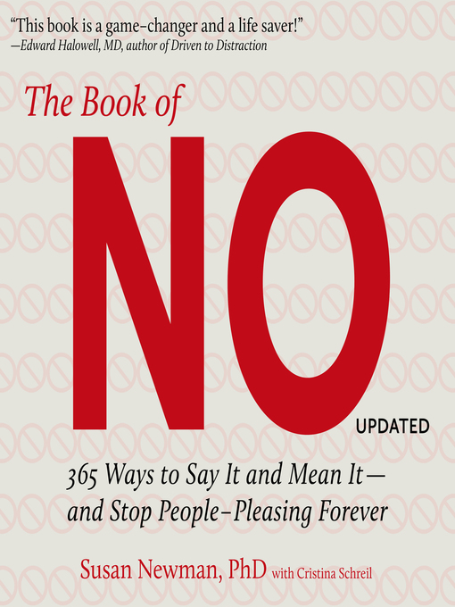 Title details for The Book of No by Susan Newman, PhD - Wait list